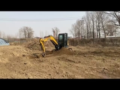 산림 작업용 미니 발굴기 SY16C SY18C SY26U SY35U SY50U 미니 크롤러 발굴기