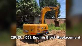 ISUZU 4JJ1 엔진 실린더 블록 내구성 있는 교체 부품
