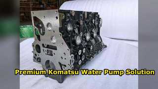 Komatsu 4D130 워터 펌프 6114 61 1101 고품질 부품