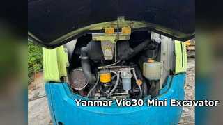 중고 Yanmar Vio30 미니 굴삭기 안정적인 성능