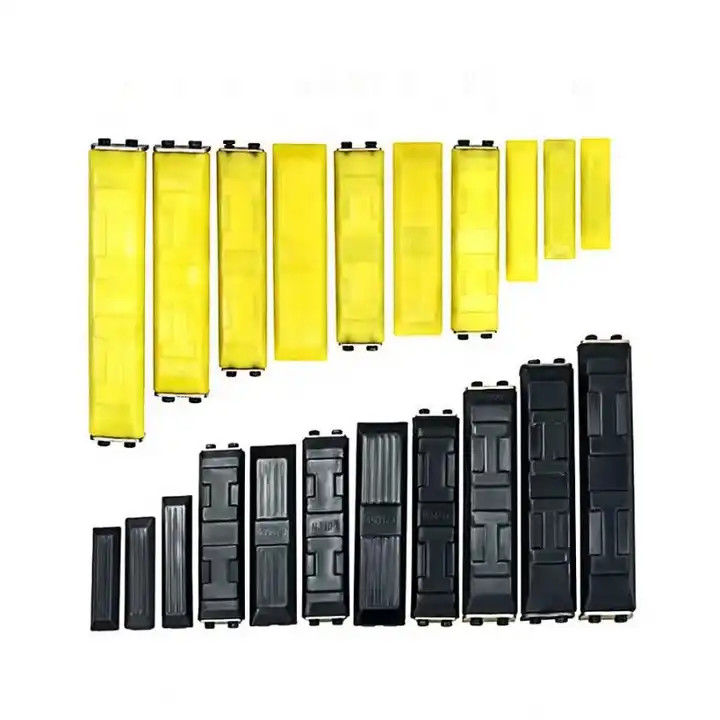 발굴기 고무 트랙 패드 200mm 300mm 400mm 500mm 600mm 발굴기용 고무 트랙 패드 신발