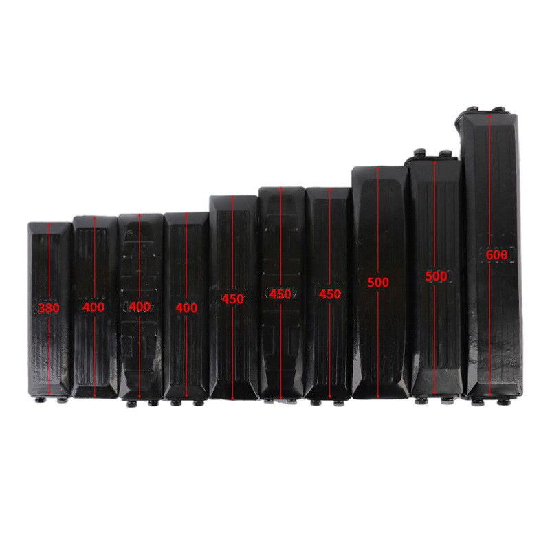 발굴기 고무 트랙 패드 200mm 300mm 400mm 500mm 600mm 발굴기용 고무 트랙 패드 신발