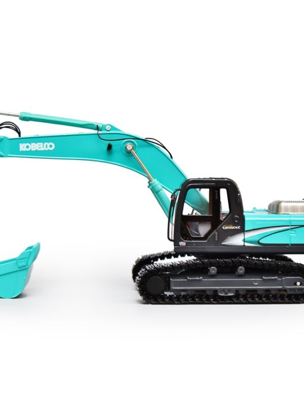 KOBELCO SK330 합금 발굴기 모델 1/50 스케일 금속 수집품 장식 장난감