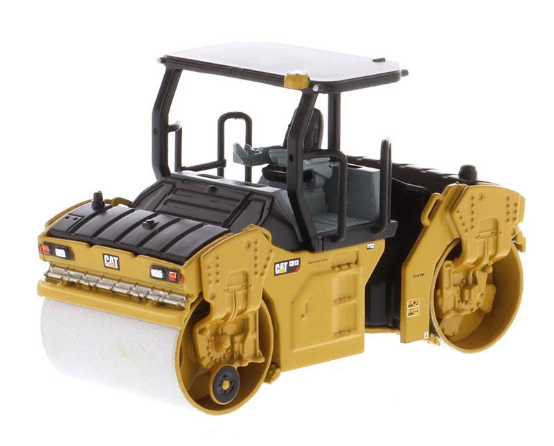 1 ~ 64 스케일 다이 캐스트 Caterpillar CB-13 진동 롤러 오픈 캐비 건설 모델 85630