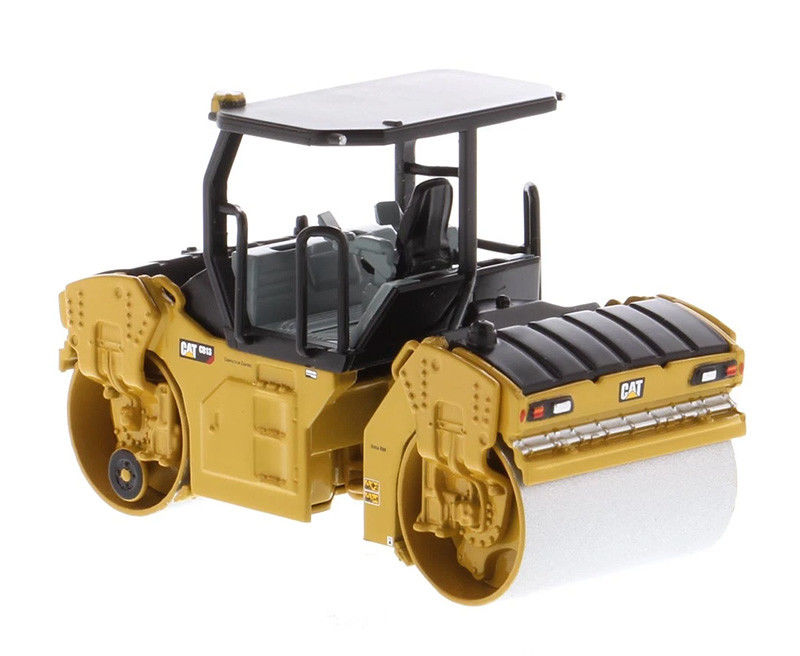 1 ~ 64 스케일 다이 캐스트 Caterpillar CB-13 진동 롤러 오픈 캐비 건설 모델 85630