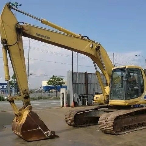 건설 광산용 재건된 커민스 엔진을 가진 중고 코마쓰 PC200-6 발굴기