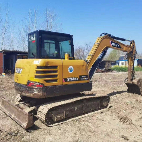 2020 SANY SY60C-9 6 톤 발굴기 3000 시간 유지 관리 CE ISO 조경 용도