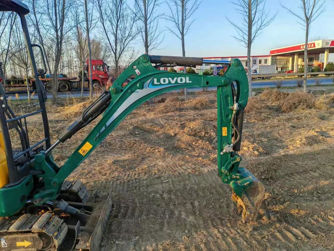 품질 사용 된 Doosan DH220-9E 22 톤 발굴기 풀 서비스 역사 광업 건설 토지 이동