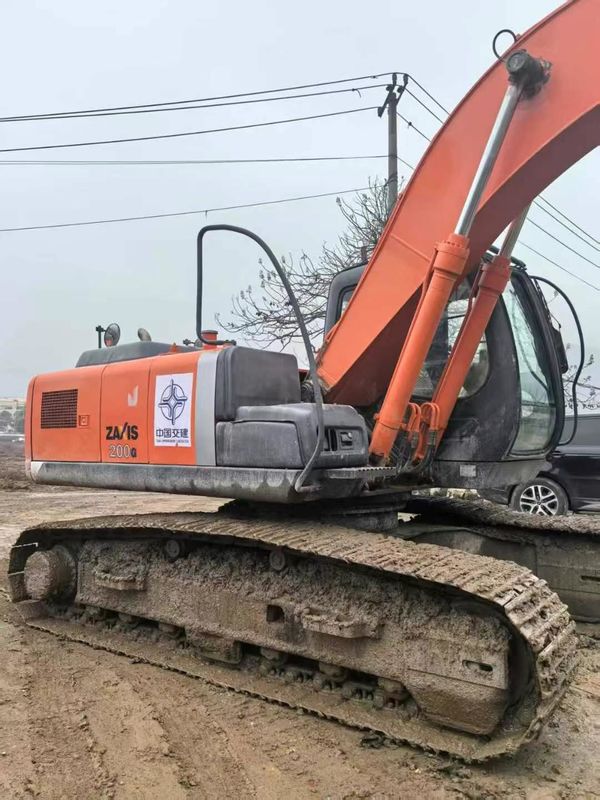 사용 된 히타치 ZAXIS 200-3G 발굴기 광산 건설 20톤 용량