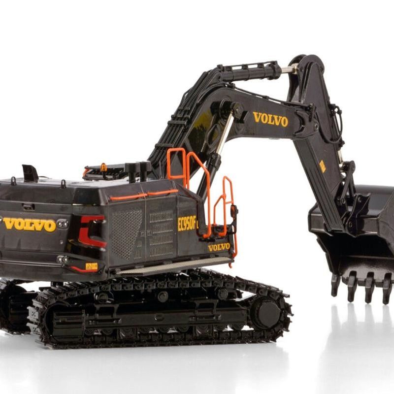 볼보 EC950F WSI 1/50 합금 발굴기 다이 캐스트 모델 블랙 다이아몬드 한정판 수집품