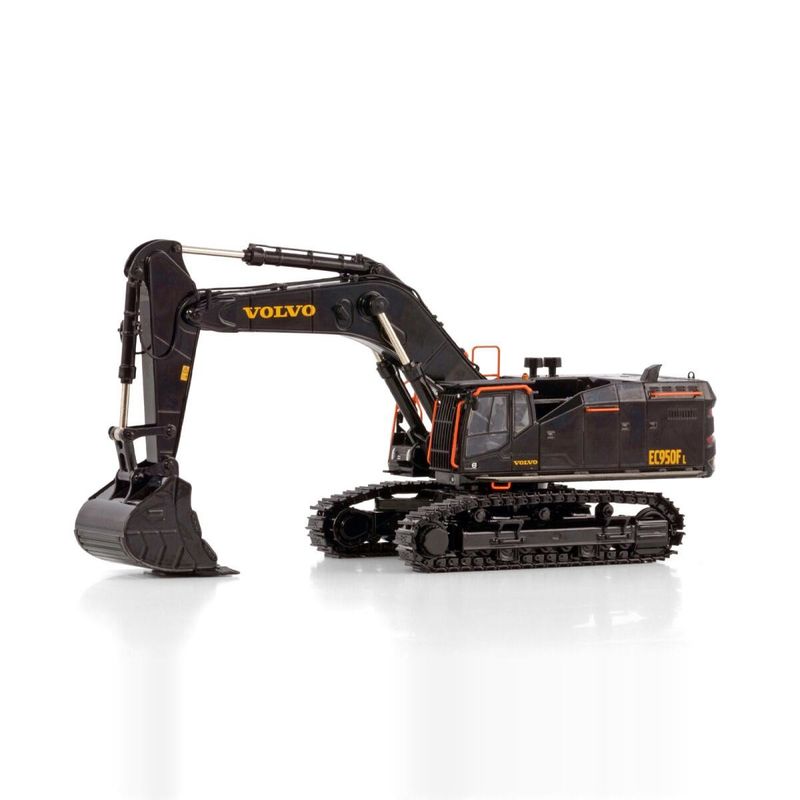 볼보 EC950F WSI 1/50 합금 발굴기 다이 캐스트 모델 블랙 다이아몬드 한정판 수집품