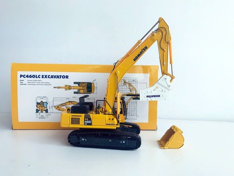 코마쓰 PC460LC-8 1/50 다이카스트 합금 발굴기 모델