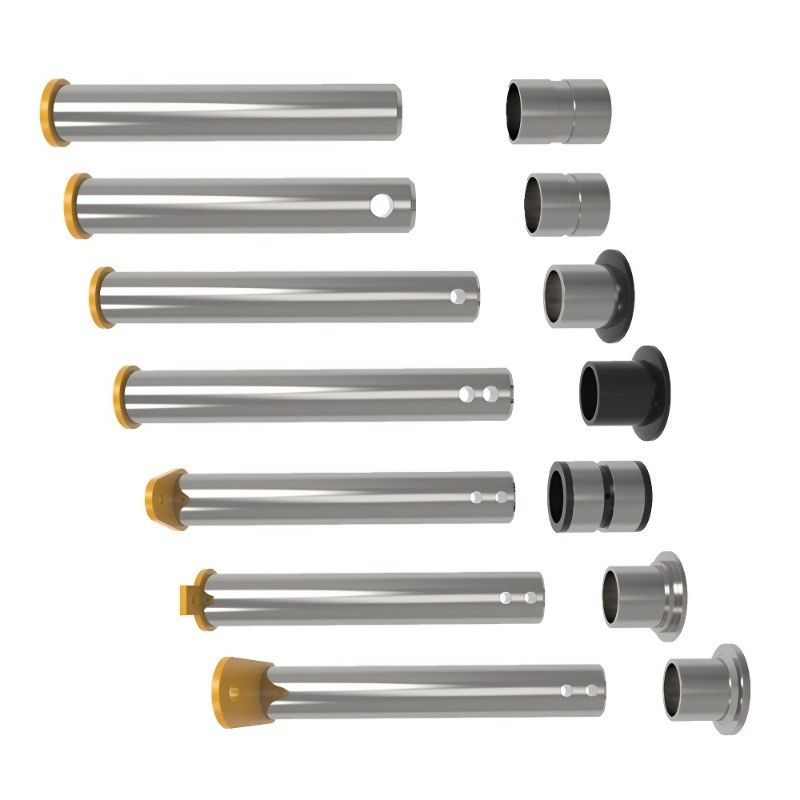 무거운 장비 트랙 핀 부시 45mm 발굴기 로더 합금 강철 버킷 핀 Pc120 Pc200 Ex200