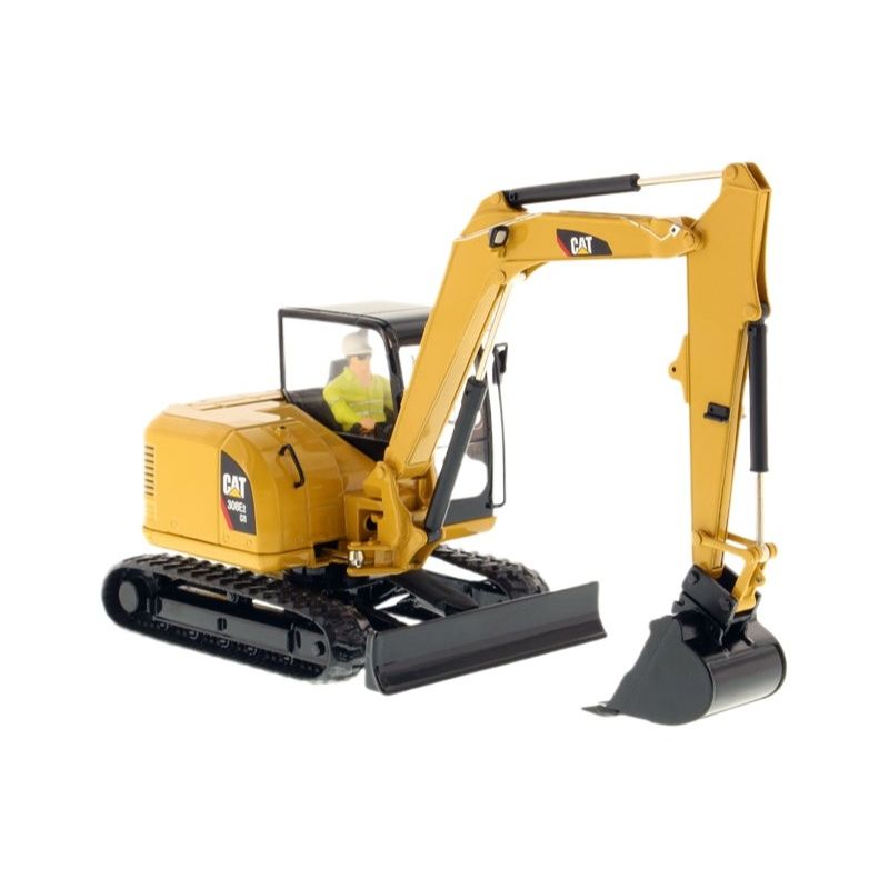 Diecast Masters 유압 굴삭기 모델 (공구 포함) 합금 건설 차량 1/32 스케일 85239C