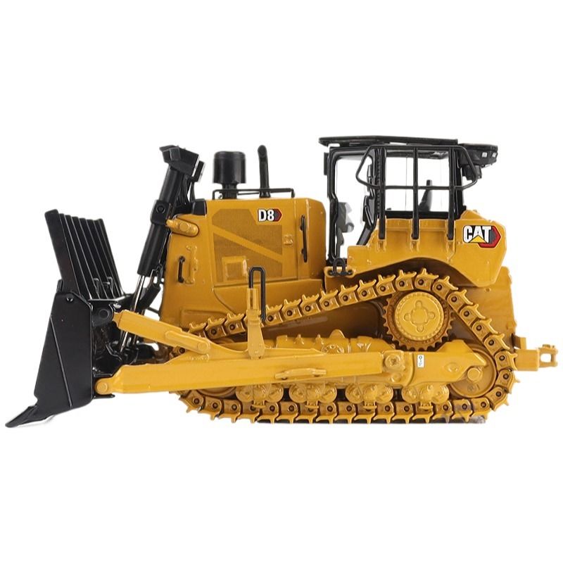 Diecast Masters 1:50 스케일 헤비 듀티 도저 트랙 불도저 스크랩 프로세서 모델 85758