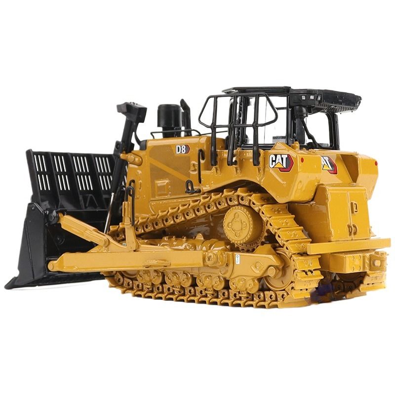 Diecast Masters 1:50 스케일 헤비 듀티 도저 트랙 불도저 스크랩 프로세서 모델 85758