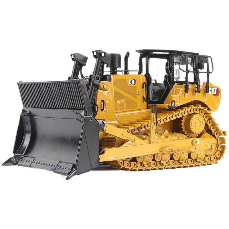 Diecast Masters 1:50 스케일 헤비 듀티 도저 트랙 불도저 스크랩 프로세서 모델 85758