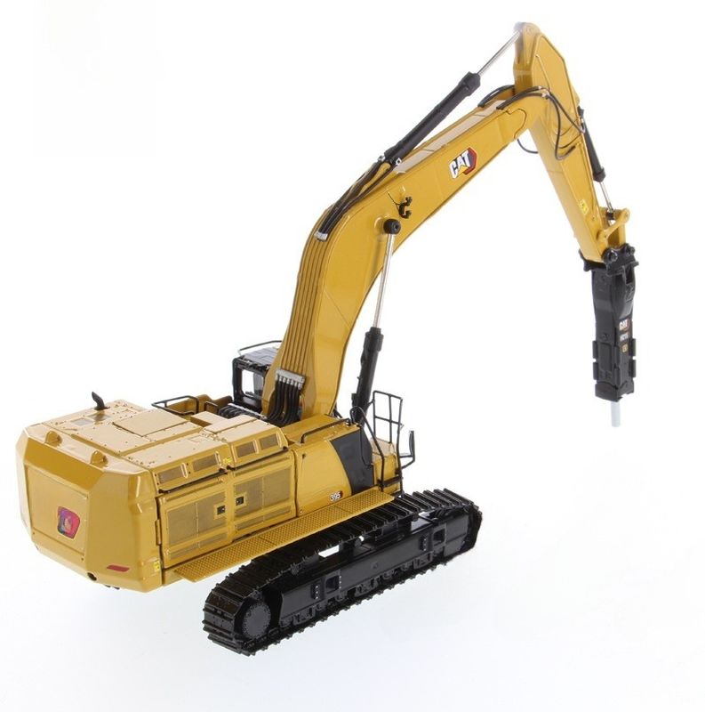 DM 1/50 스케일 중량 발굴기 철거 망치 잡기 건설 모델 85709