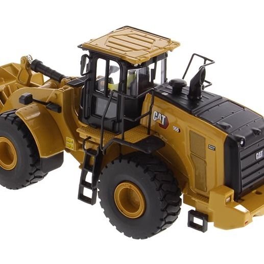 DM 신형 1/50 스케일 휠 로더 다이캐스트 합금 삽 모델 85686 건설 차량