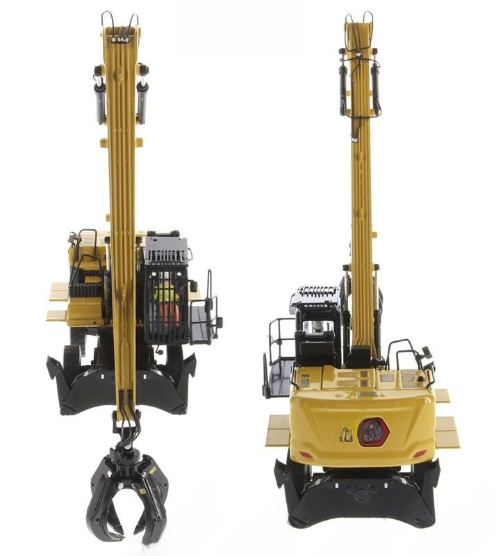 DM MH3040 소재 취급기 합금 발굴기 엔지니어링 차량 모델 1/50 다이 캐스트 85958