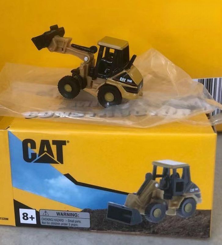 진짜 미니어처 건설 차량 세트 1:50 스케일 합금 모델 장난감 85980CB-CASE MINI