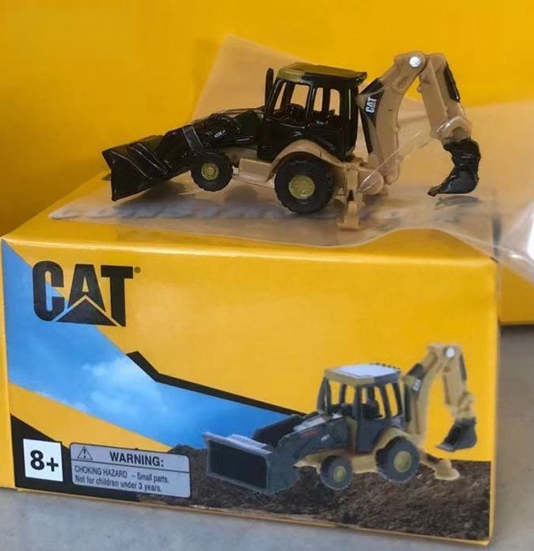 진짜 미니어처 건설 차량 세트 1:50 스케일 합금 모델 장난감 85980CB-CASE MINI