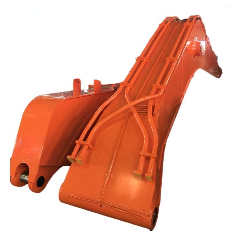 CE 인증 Q355B 소재로 Cat E374에 맞춤형 22 미터 장거리 발굴기 붐 팔