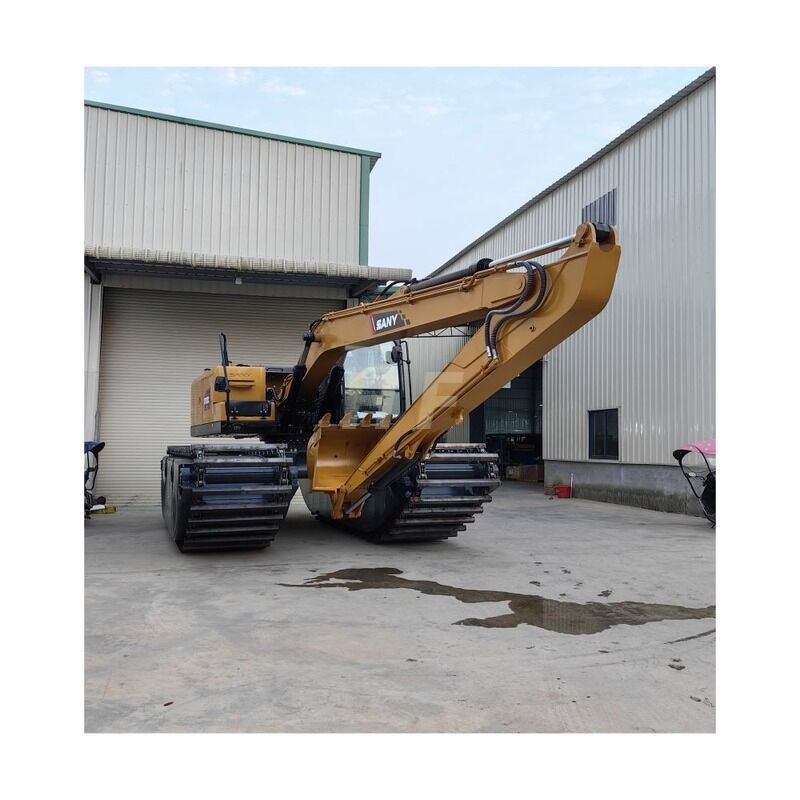 Sany SY135C 습지 굴착기용 맞춤형 수륙양용 굴착기 부유 폰툰 하부 구조 제조업체