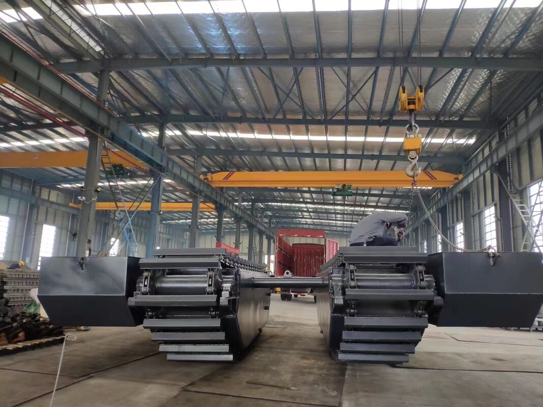 40 톤 양서식 발굴기 습지 부기 유역 발굴기